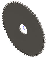 1476 Sprocket 60 Tooth, 25 Pitch - Tiny-Clutch