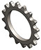 2671 Sprocket 16 Tooth, 25 Pitch - Tiny-Clutch