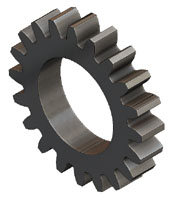 1145 Gear, 20 Tooth, Steel - Tiny-Clutch 1145 Gear, 20 Tooth, Steel - Tiny-Clutch